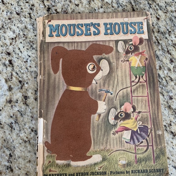 Other - Mouse's House By Kathryn‎ And Byron Jackson With Richard Scarry's Pictures